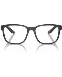 Prada Linea Rossa - 55Mm Rectangle Optical Glasses - Lyst