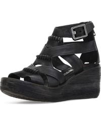 A.s.98 - Norman Platform Wedge Sandal - Lyst