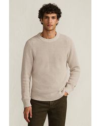 Lands' End - Drifter Cotton Crewneck Sweater - Lyst
