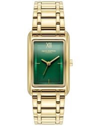 Olivia Burton - Grove Rectangular Bracelet Watch, 23Mm - Lyst
