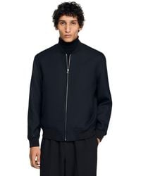Sandro - Zip-Up Jacket - Lyst