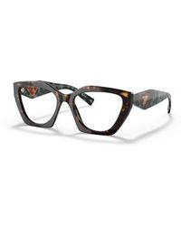 Prada - 54Mm Irregular Optical Glasses - Lyst