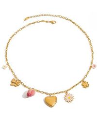 MacRae & Co - Charm Necklace - Lyst