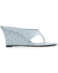 Black Suede Studio - Mac 70 Wedge - Lyst