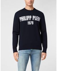 Philipp Plein - Round Neck Pullover 1978 - Lyst