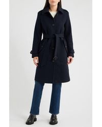 Bernardo - Long Belted Coat - Lyst
