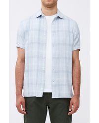 French Connection - Barrow Dobby Short Sleeve Button-up Shirt - Lyst