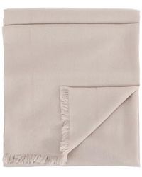 Esterah - Wool Logo Scarf - Lyst
