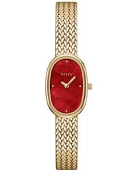 Breda - Jane Tethered Mesh Strap Watch, 18Mm X 25Mm - Lyst