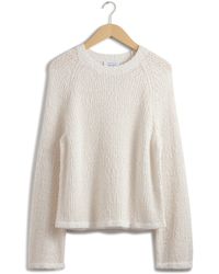 & Other Stories - & Silk & Cotton Boxy Sweater - Lyst
