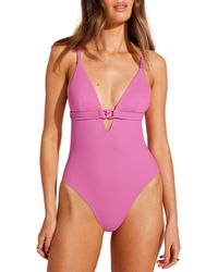 Vitamin A - Vitamin A Luxe Link One-piece Swimsuit - Lyst