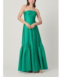 Shoshanna - Midnight Nia Jacquard Dress - Lyst