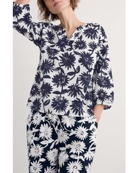 Seasalt Cornwall - Streamlet Floral Organic Cotton Swing Top - Lyst