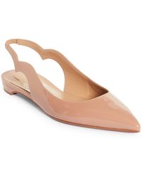 Christian Louboutin - Hot Chickita Pointed Toe Slingback Flat - Lyst