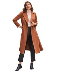 Jessica London - Trapeze Wool-Blend Coat - Lyst