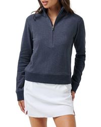 Travis Mathew - Cloud Half Zip Pullover - Lyst