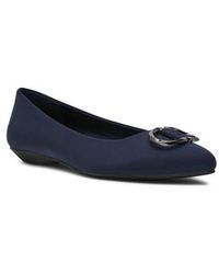 Anne Klein - Oswego Pointed Toe Flat - Lyst