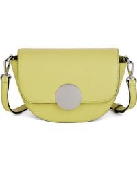 orYANY - Lottie Leather Saddle Crossbody Bag - Lyst