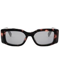 Celine - Triomphe 53Mm Rectangular Sunglasses - Lyst