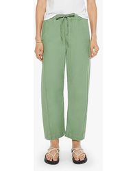 Mother - The Drawn Half Pipe Cotton Drawstring Pants - Lyst