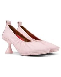 Camper - Right Nina Leather Pump - Lyst
