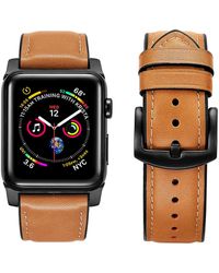 The Posh Tech - Leather Apple Watch® Watchband - Lyst