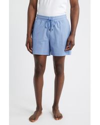 Daniel Buchler - Pinstripe Seersucker Pajama Shorts - Lyst