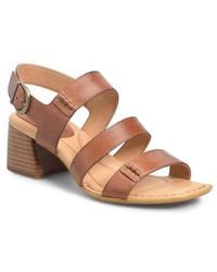 Børn - Secan Block Heel Sandal - Lyst