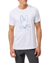 Psycho Bunny - Pima Cotton Graphic Tee - Lyst