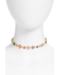 VIDAKUSH - Organized Chaos Mixed Cubic Zirconia Choker - Lyst