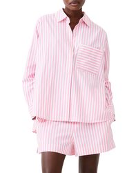French Connection - Thick Stripe Shirt - Lyst