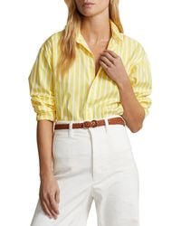 Polo Ralph Lauren - Stripe Cotton Button-up Shirt - Lyst
