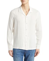Rag & Bone - Avery Resort Gauze Button-up Shirt - Lyst