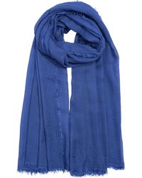 Echo - Essential Modal-Silk Blend Crinkle Wrap - Lyst