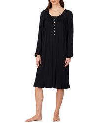 Eileen West - Waltz Embroidered Long Sleeve Nightgown - Lyst