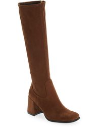 Jeffrey Campbell - Hot Lava Knee High Stretch Boot - Lyst