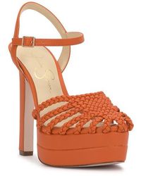 Jessica Simpson - Inaia Basketweave Pump - Lyst