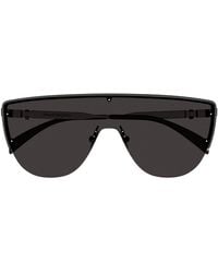 Alexander McQueen - 99mm Oversize Mask Sunglasses - Lyst
