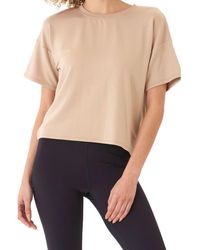 Threads For Thought - Shana Drop Shoulder Terry Top - Lyst