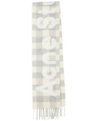 Acne Studios - Veda Buffalo Plaid Wool Blend Fringe Scarf - Lyst