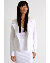 Shan - Classic Fitted Short Blazer - Lyst