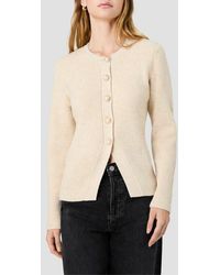 French Connection - Marley Slim Fit Button-Up Cardigan - Lyst
