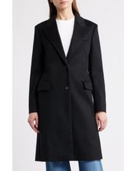 BOSS - Classin Wool Coat - Lyst