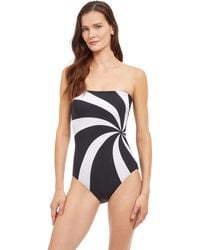 Gottex - Timeless Bandeau One Piece Swimsuit - Lyst