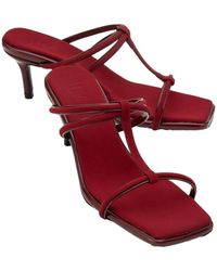 Prologue Shoes - Mocha Strap Heel Sandal - Lyst