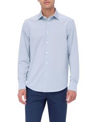 Bugatchi - James Ooohcotton Button-Up Shirt - Lyst