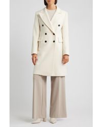 Fleurette - Bianca Double Breasted Wool Coat - Lyst