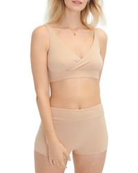 HATCH - Crossover Pima Cotton Blend Nursing Bra - Lyst
