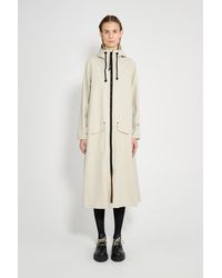 Stutterheim - Mosebacke Long Patch Matte Raincoat - Lyst