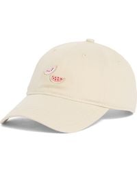 Frasier Sterling - Watermelon Embroidered Cotton Canvas Baseball Cap - Lyst